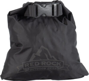 Red Rock 1 Liter Waterproof Dry Bag - Black
