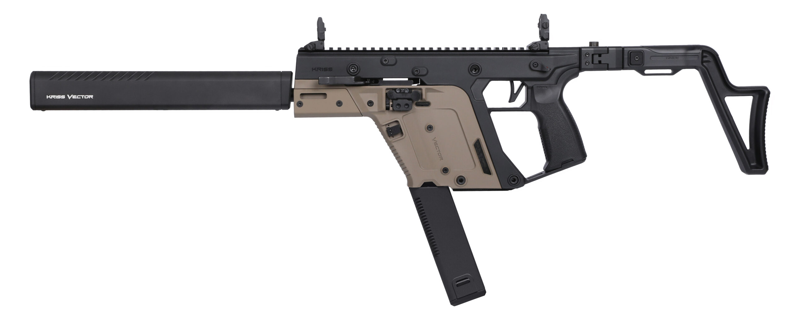 KRISS USA Vector CRB G3 45ACP Rifle - Black/FDE