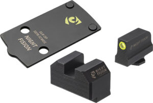 Night Fision Optic Plate & Night Sight Combo for Glock 43X