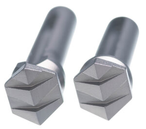 Tyrant CNC Enhanced AR-15 Takedown Pins - Grey