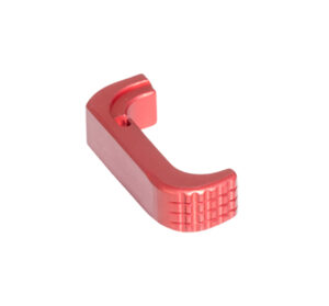Glock 43X Extended Magazine Release - Anodized Red