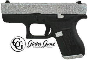 Glock 42 380ACP Glitter Gun Diamond Finish