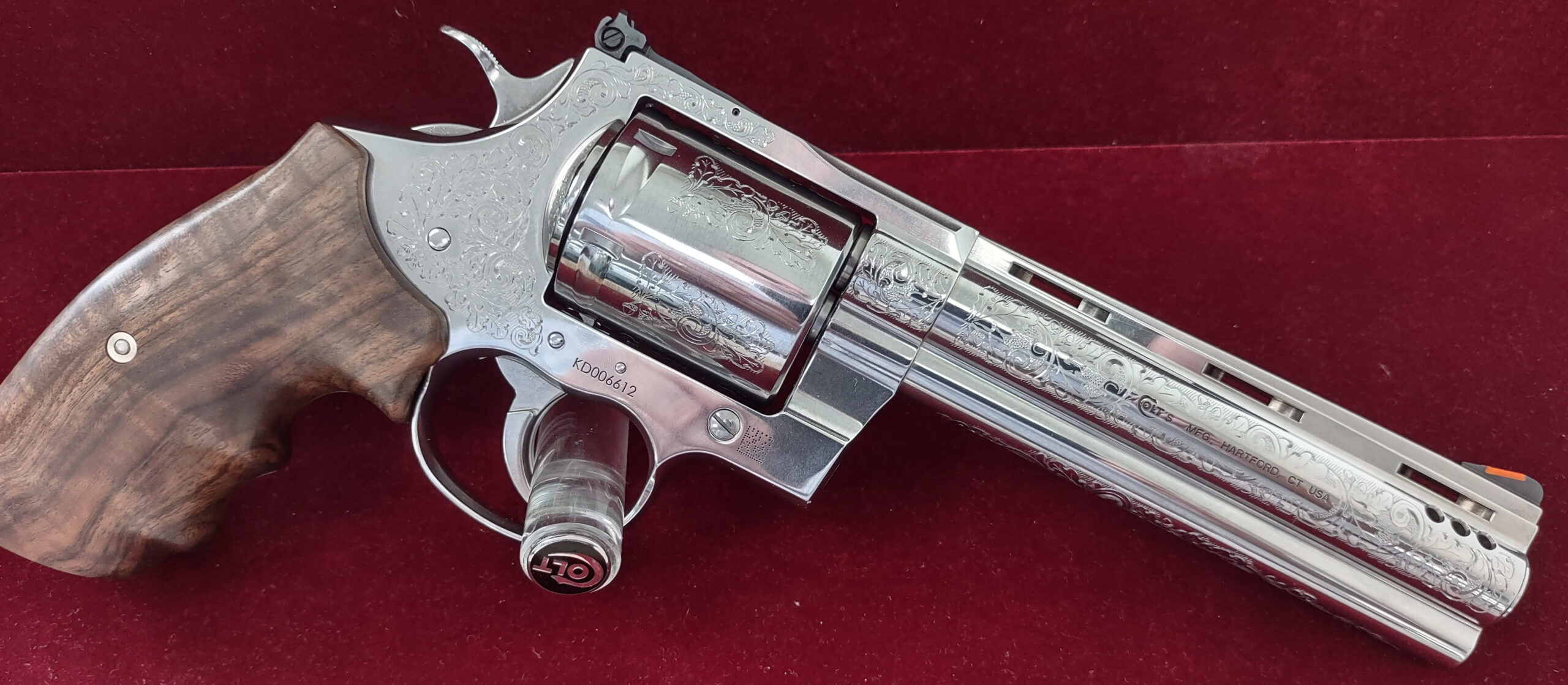 Colt Kodiak 44MAG 6" SS Custom Shop Engraved Revolver