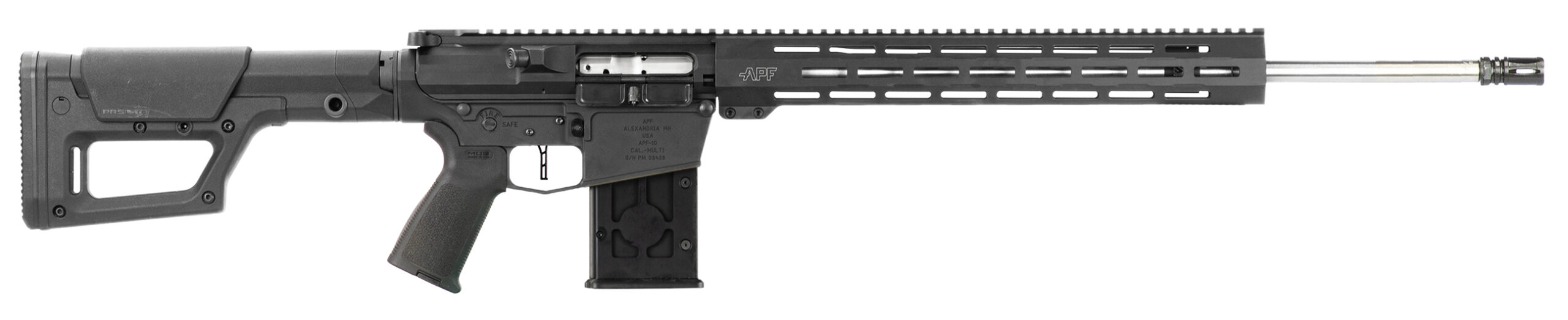 APF Varmint 2.0 AR-10 Rifle - 22-250 REM MLOK PRS Lite