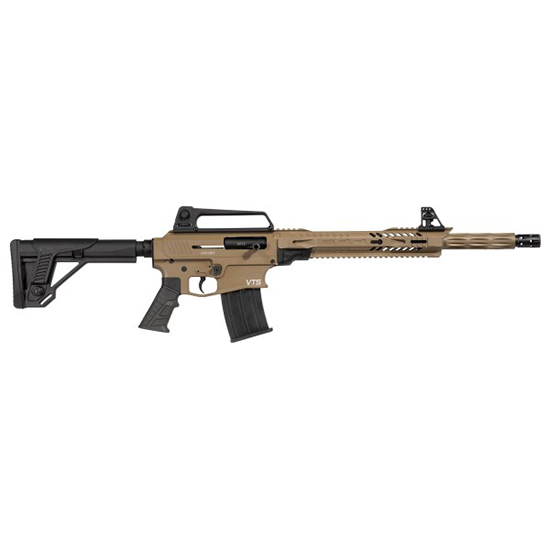 Escort DF12 Shotgun 12ga 5rd Magazine 18″ Barrel FDE - No Credit Card Fees - Low, flat rate shipping