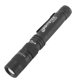 Bayco NSTICK USB-205ZF Metal USB Zoom Focus Flashlight