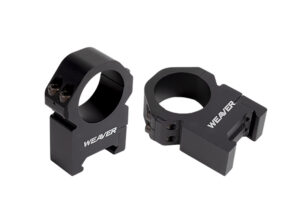 Weaver 48384 Precision Black Aluminum 1" Tube Mount