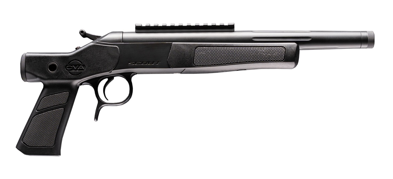 CVA Scout XP Pistol .338 ARC Single Shot 11.5″ Threaded Fluted Stainless Steel Barrel w/Graphite Black Stock - No Credit Card Fees - Low, flat rate shipping