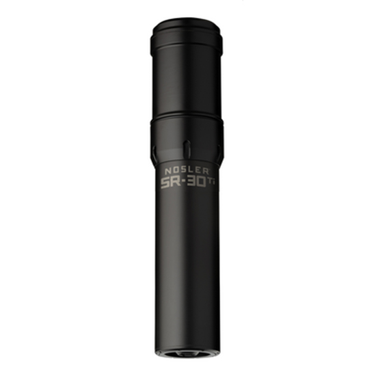 Nosler SR-30 Ti Black Suppressor for .30 Caliber