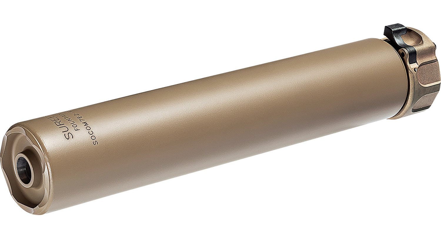 SureFire SOCOM556-RC2 5.56 NATO Suppressor - Dark Earth