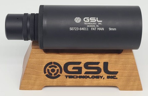 GSL Fatman 9mm Tri-Lock Suppressor