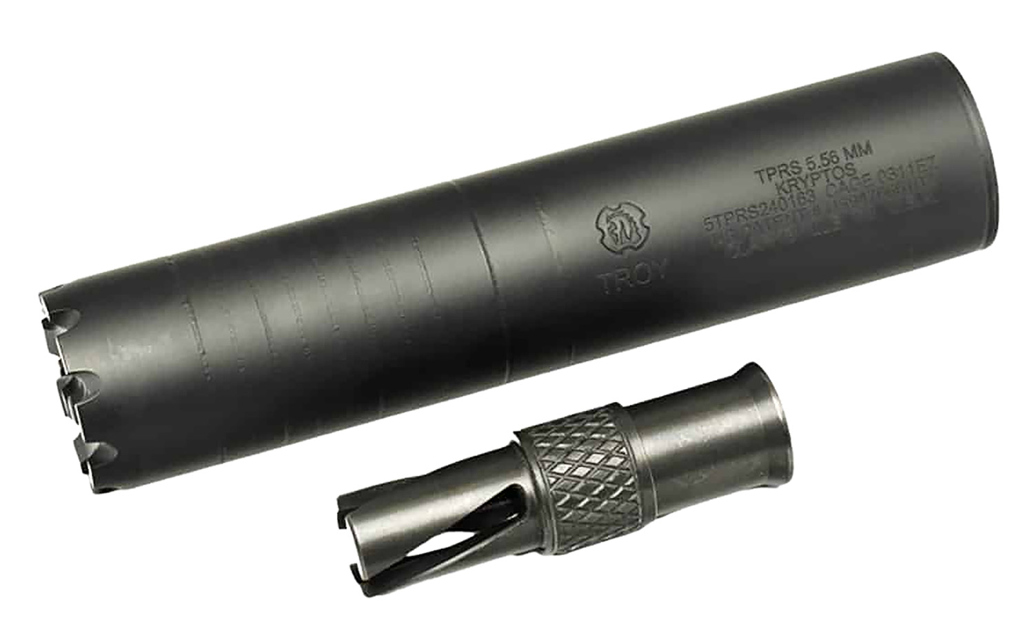 Troy Kryptos Suppressor 5.56 NATO Stainless Steel