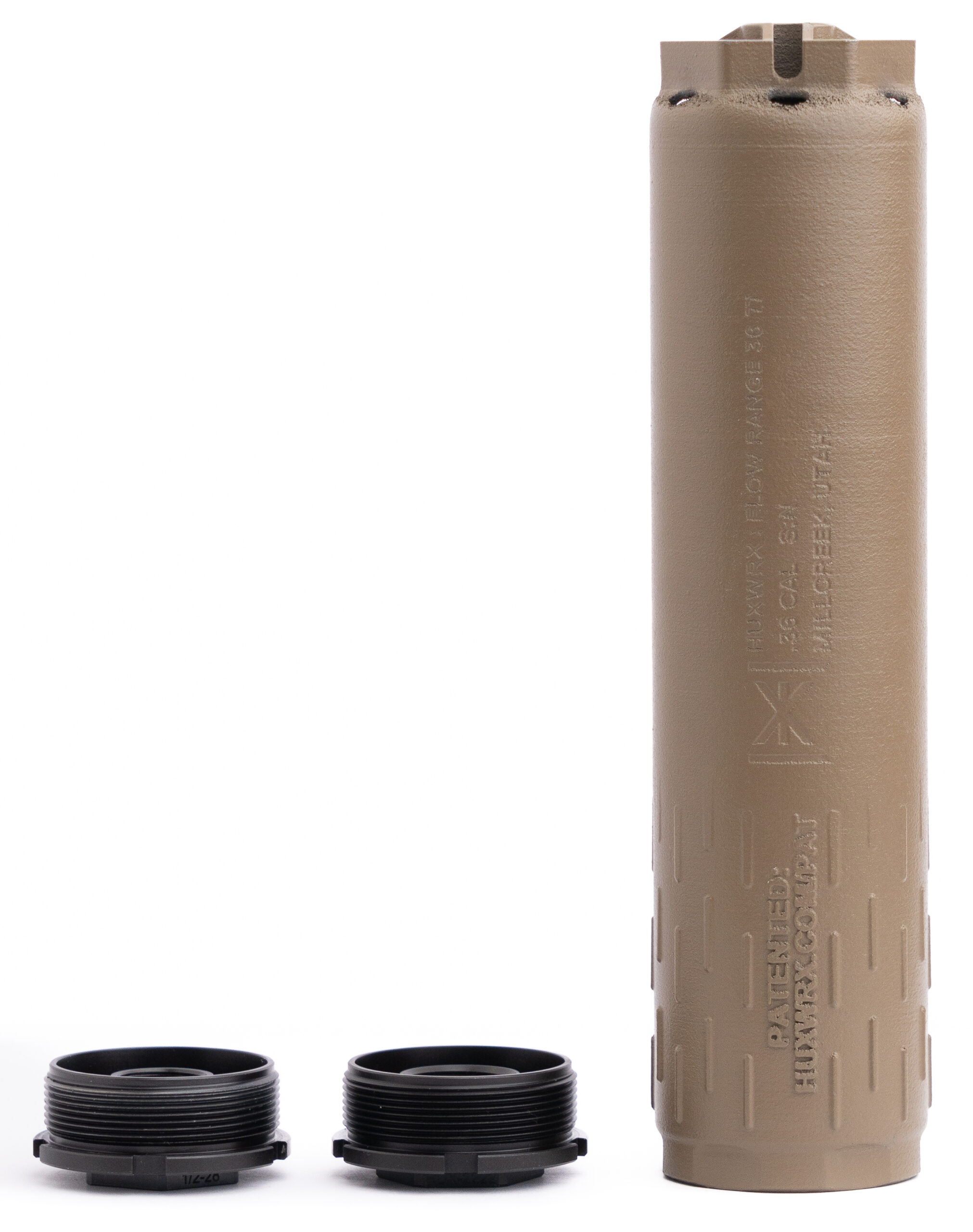 HUXWRX Flow Range 36 Ti Suppressor - Direct Thread