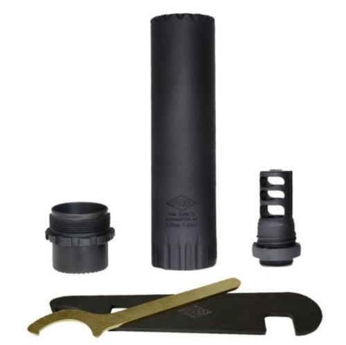 YHM Turbo T3 5.56 Suppressor with Muzzle Brake