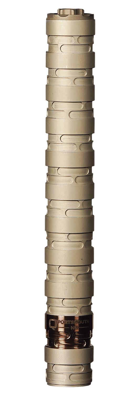 Q LLC SILER22 Erector 22 LR Silencer - Tan Suppressor