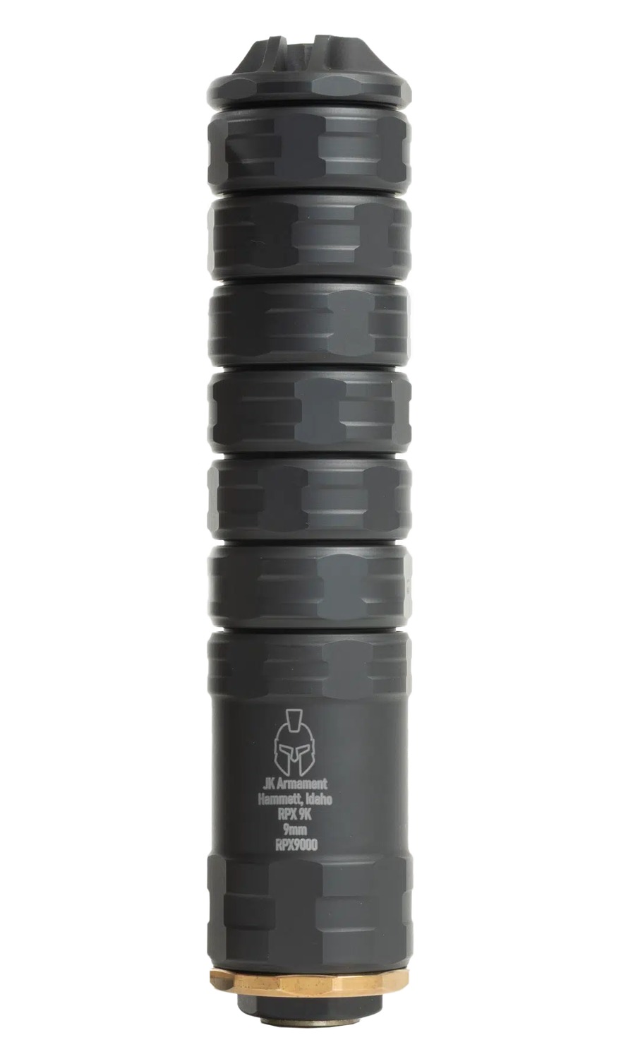 JK Armament RPX 155 9mm Suppressor - Aluminum/Titanium