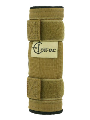 Cole-TAC Baby Python Suppressor Cover 5" Coyote Brown