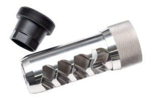 Area 419 338 Caliber Muzzle Brake 5/8-24 SS