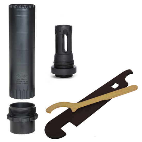 YHM Turbo T3 Suppressor 5.56 NATO with Flash Hider