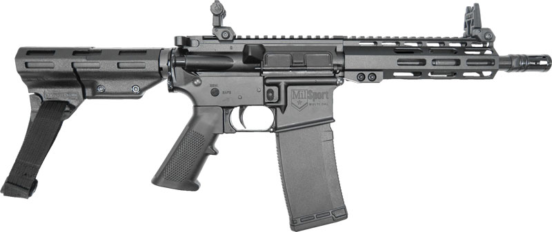 ATI MILSPORT PISTOL 300AAC – 30RD 8.5″ A2 PISTOL GRIP BRACE - No Credit Card Fees - Low, flat rate shipping