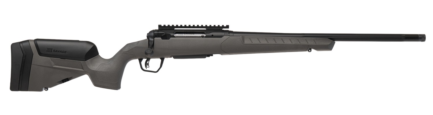 Savage Arms 32417 110 Trailblazer 6.5 PRC 2+1 22″ Fluted Barrel, Flat Dark Gray Adj LOP Synthetic Stock, Right Hand - No Credit Card Fees - Free Shipping