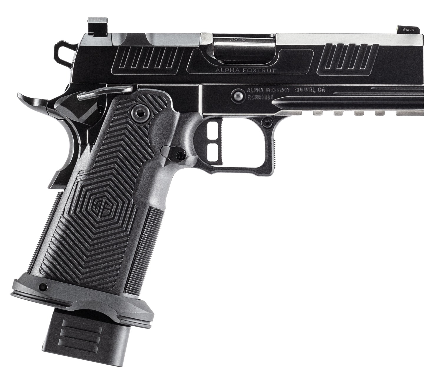 Alpha Foxtrot AF1911 Romulus 9mm Luger 4.25" Handgun