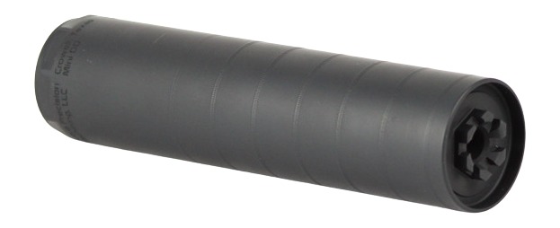 Fuqua Mini DD 30 Cal Suppressor - Black 17-4 Stainless