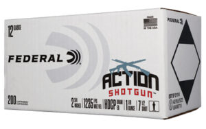 Federal Action 12 Gauge 2.75" #7.5 Shotgun Shells 200rd
