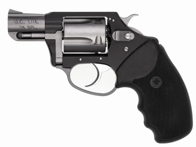 Charter Arms – UNDERCOVER Lite .38 Special 2″ Full Grip Standard Hammer Black/Stainless Steel - No Credit Card Fees - Low, flat rate shipping