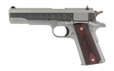 Colt 1911 Classic .38 Super Engraved Pistol, 5" Barrel