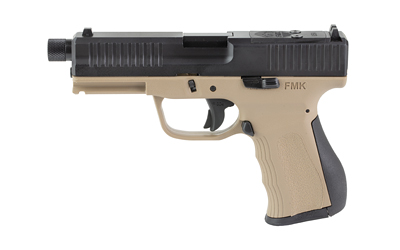 FMK G3 Threaded Barrel Pistol 9mm 4.5 in. Dark Earth w/ Glock Comp Sights 14 rd. - No Credit Card Fees - Low, flat rate shipping
