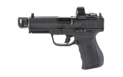 FMK G3 Strike Threaded Barrel Pistol 9mm 4.5 in BLK w/Comp, Red Dot, Sup Sight 14/17rd - No Credit Card Fees - Low, flat rate shipping
