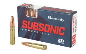 Hornady 300 Blackout 190gr Sub-X Subsonic Ammo