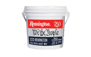 Remington .223 REM 55GR FMJ 250RD Bucket