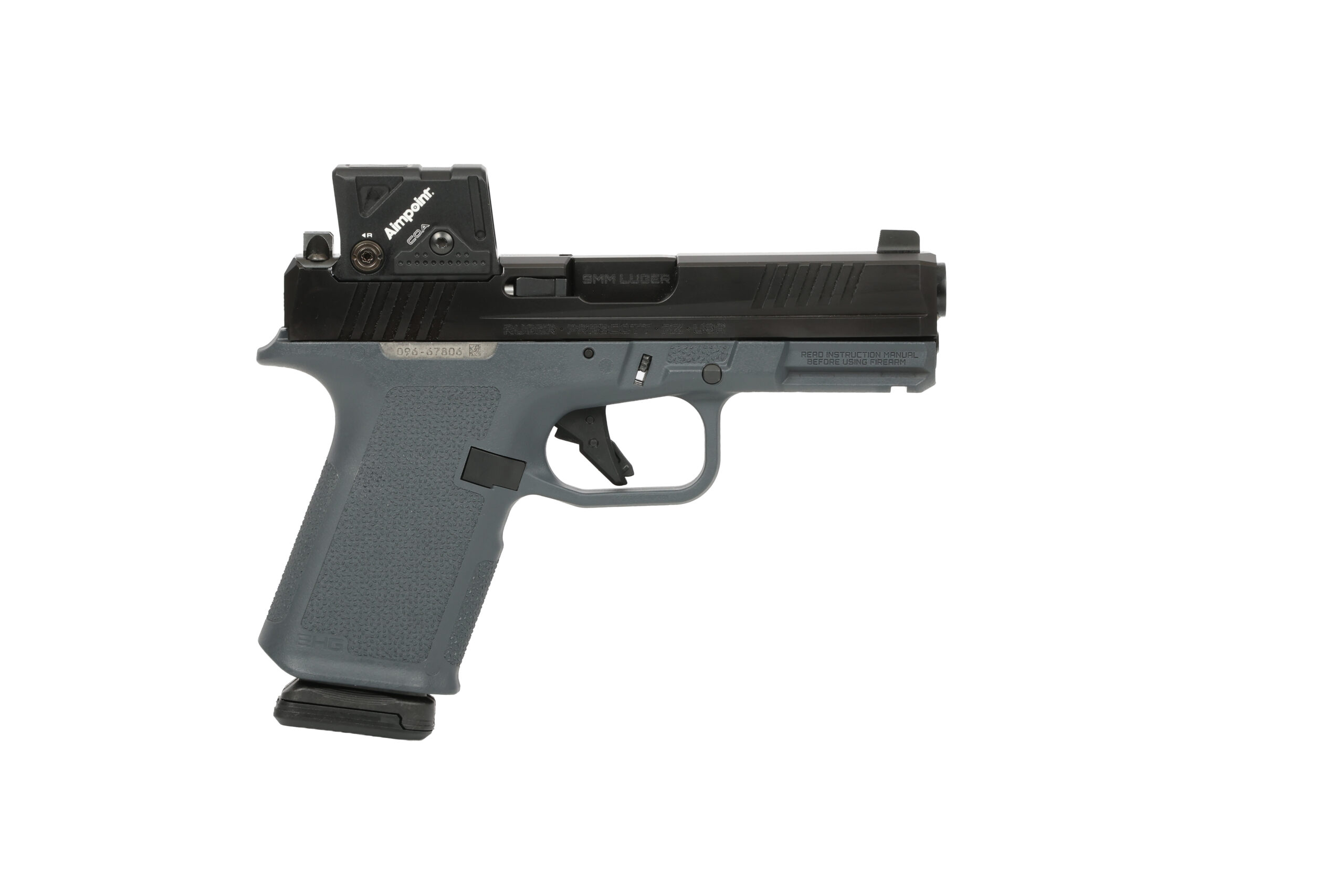 Ruger RXM 9mm Black/Gray 15+1 4" Handgun