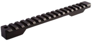 Talley Black Anodized Aluminum Picatinny Rail Mount