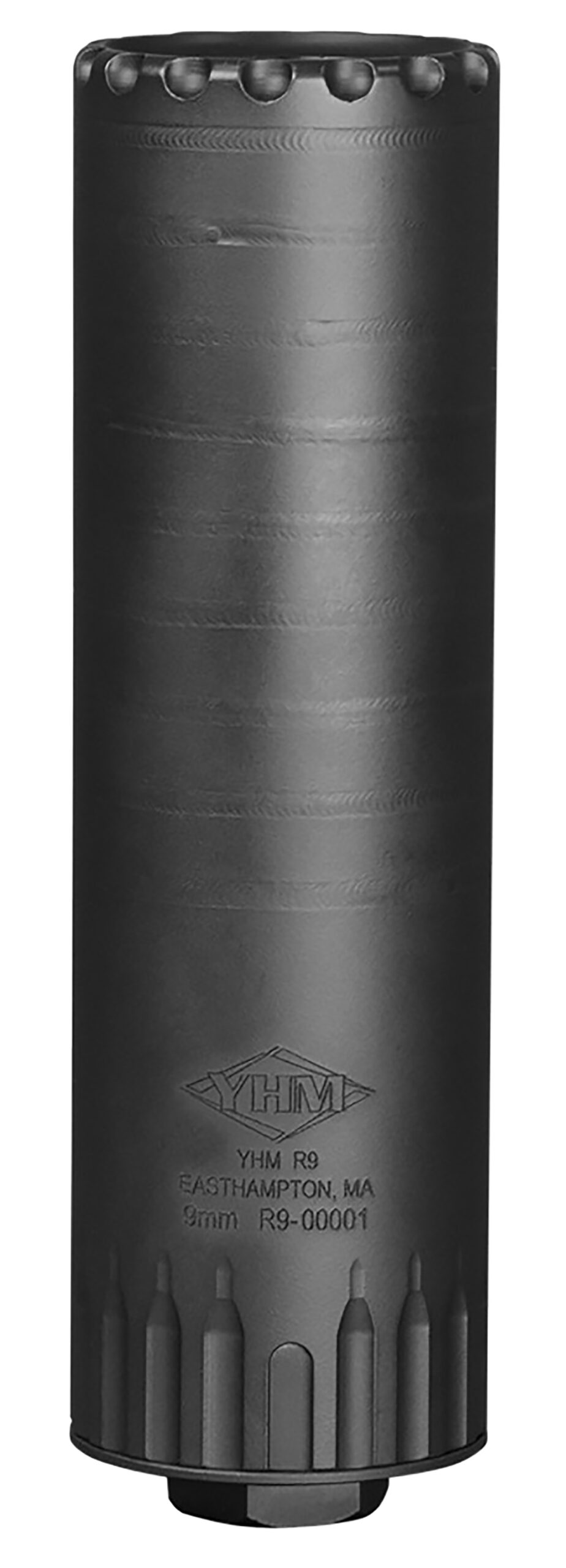 Yankee Hill R9 9mm Silencer - Black Cerakote