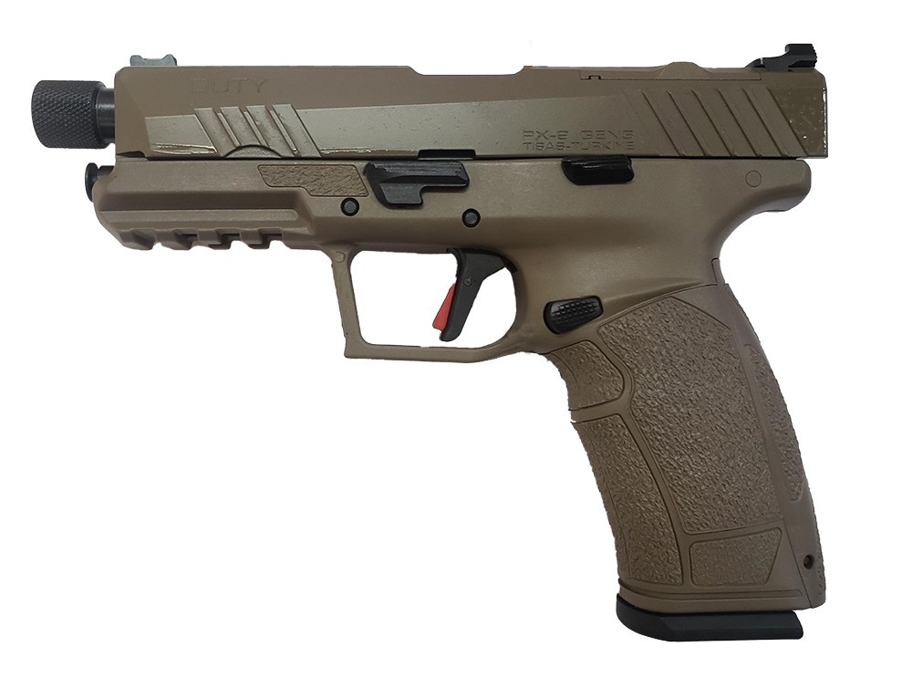 SDS PX9G3 TB 9mm FDE Pistol with Threaded Barrel