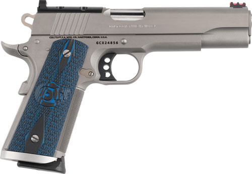 COLT GOLD CUP TROPHY 9MM 5″ – 8RD STAINLESS G10 OPTIC READY - No Credit Card Fees - Free Shipping
