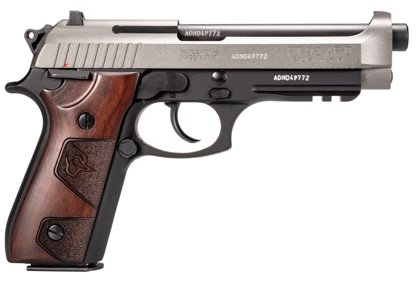 TAURUS PT92 9MM PISTOL 5″ BLACK/TUNGSTEN 2-17RD MAGS - No Credit Card Fees - Low, flat rate shipping