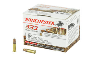 Winchester .22LR 36GR CPR HP Rimfire Ammo - 333 Rounds