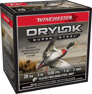 Winchester Drylok 20 Gauge 3" Steel Shot Shells
