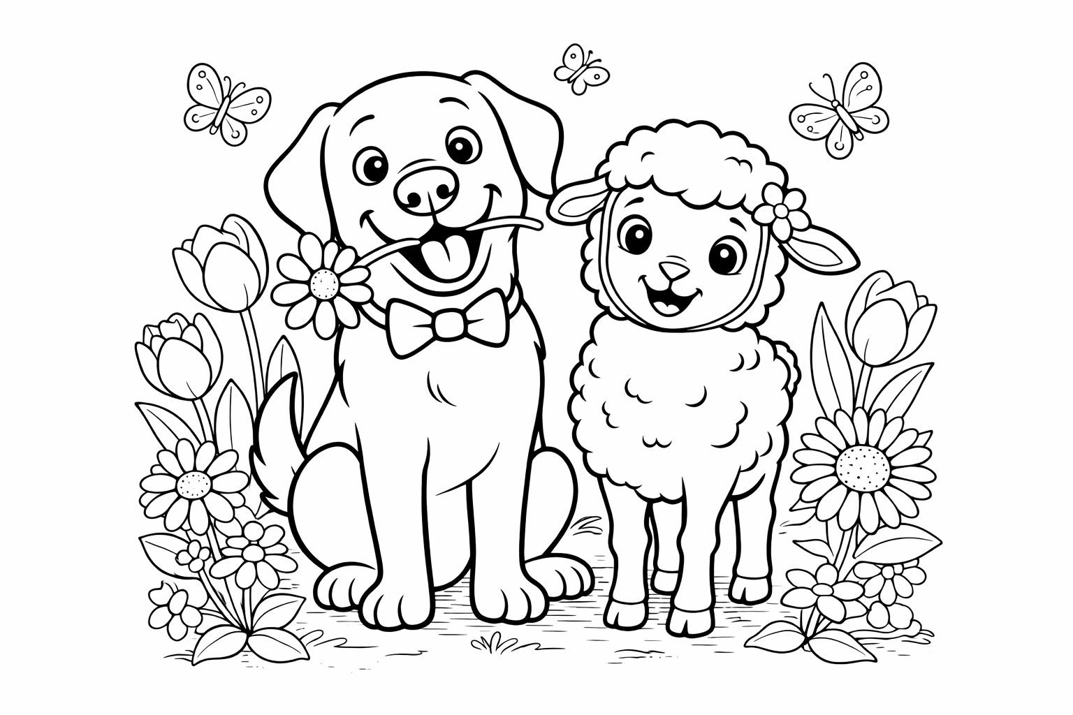 Free coloring book