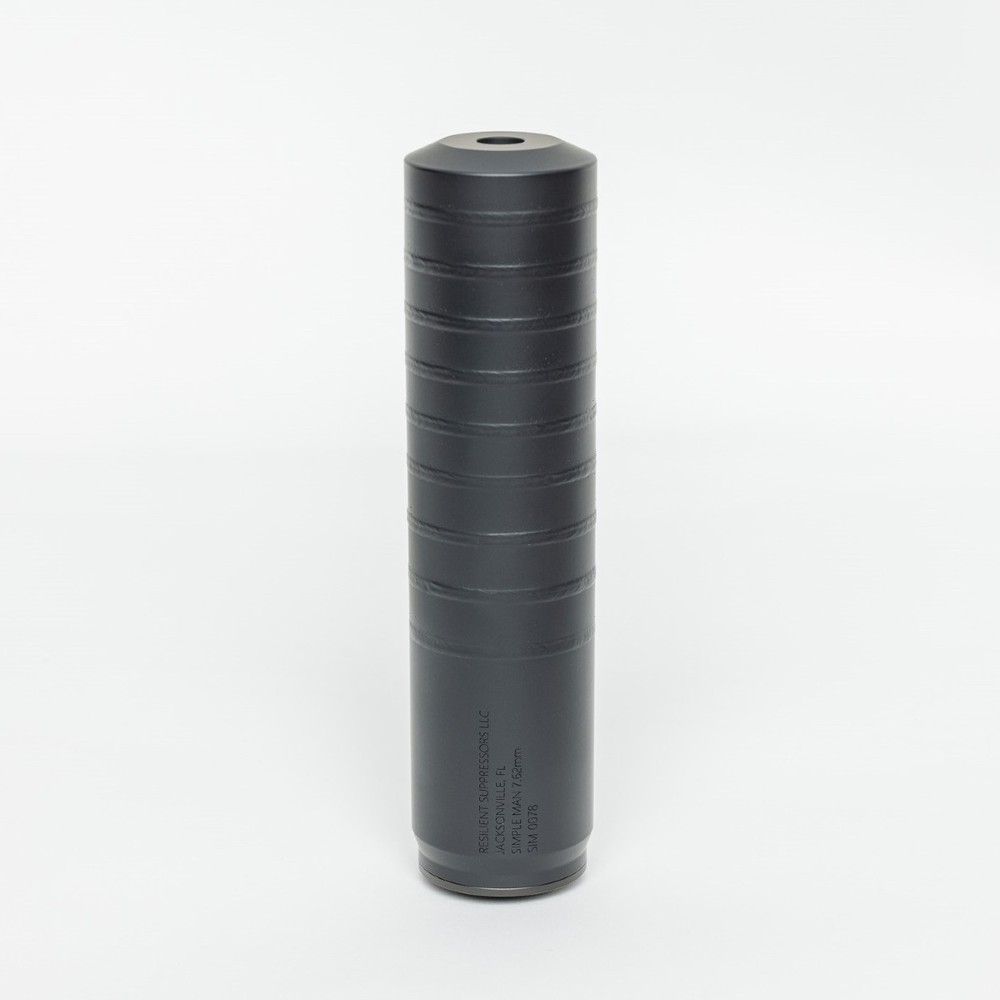 Resilient Suppressors Simple Man-Blk .30cal Silencer
