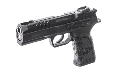 Tanfoglio Hexagon P Handgun 9mm Luger 17rd Magazine(2) 4.45″ Compensated Barrel DA/SA - No Credit Card Fees - Low, flat rate shipping