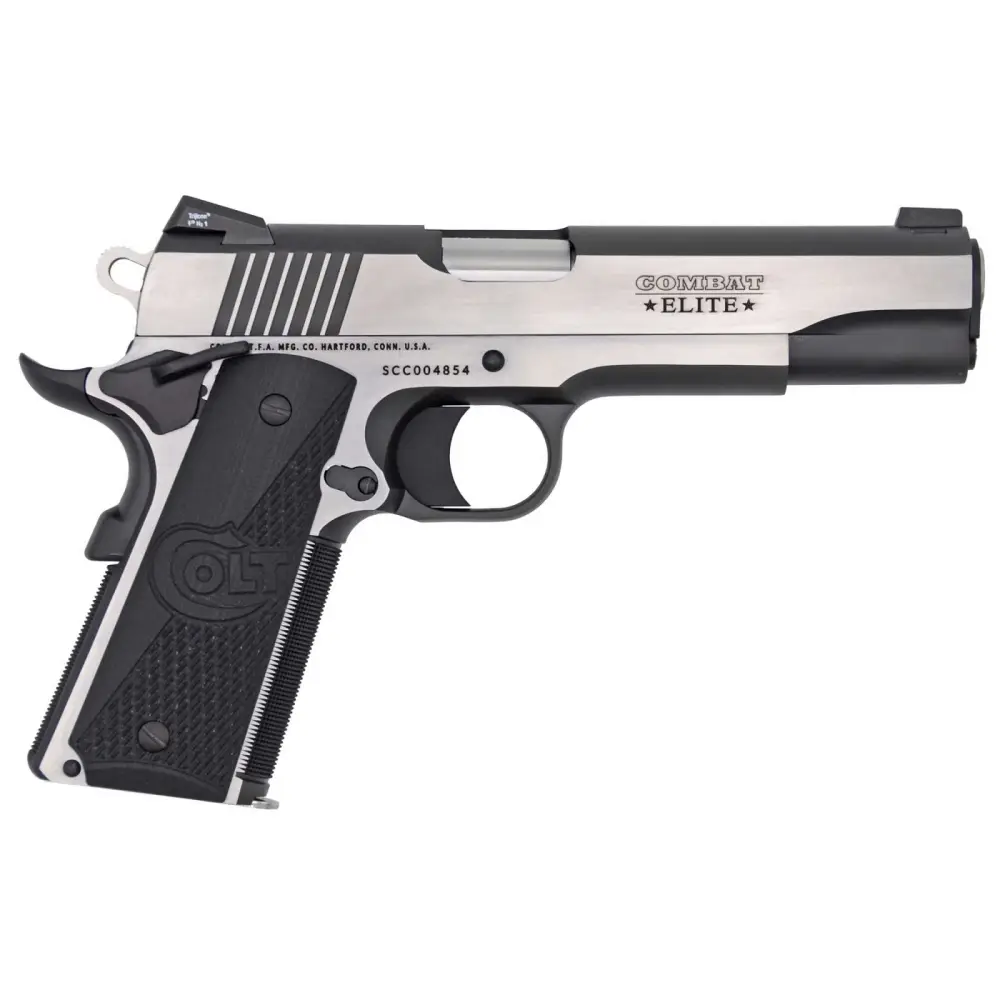 Colt 1911 Combat Elite 9mm Pistol - Two Tone Finish
