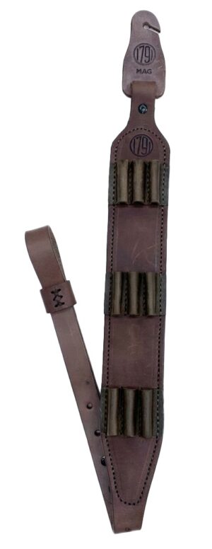 1791 Gunleather Hunt Ammo Sling Oiled Brown Leather