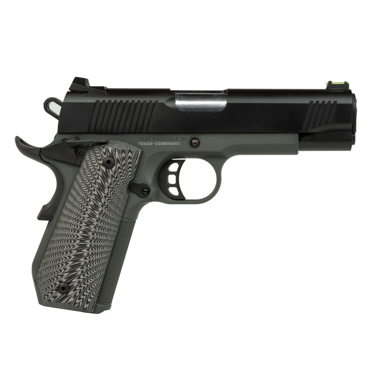 Tisas 1911 Yukon Carry C10 Handgun 10mm Auto 10rd Magazine (2 Mags Incl/) 4.25″ Barrel Black - No Credit Card Fees - Low, flat rate shipping
