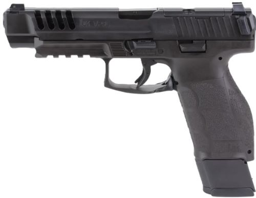 HK VP9A1 L OPTICS READY 9MM – 5″ BBL 2-10RD MAG BLACK - No Credit Card Fees - Free Shipping