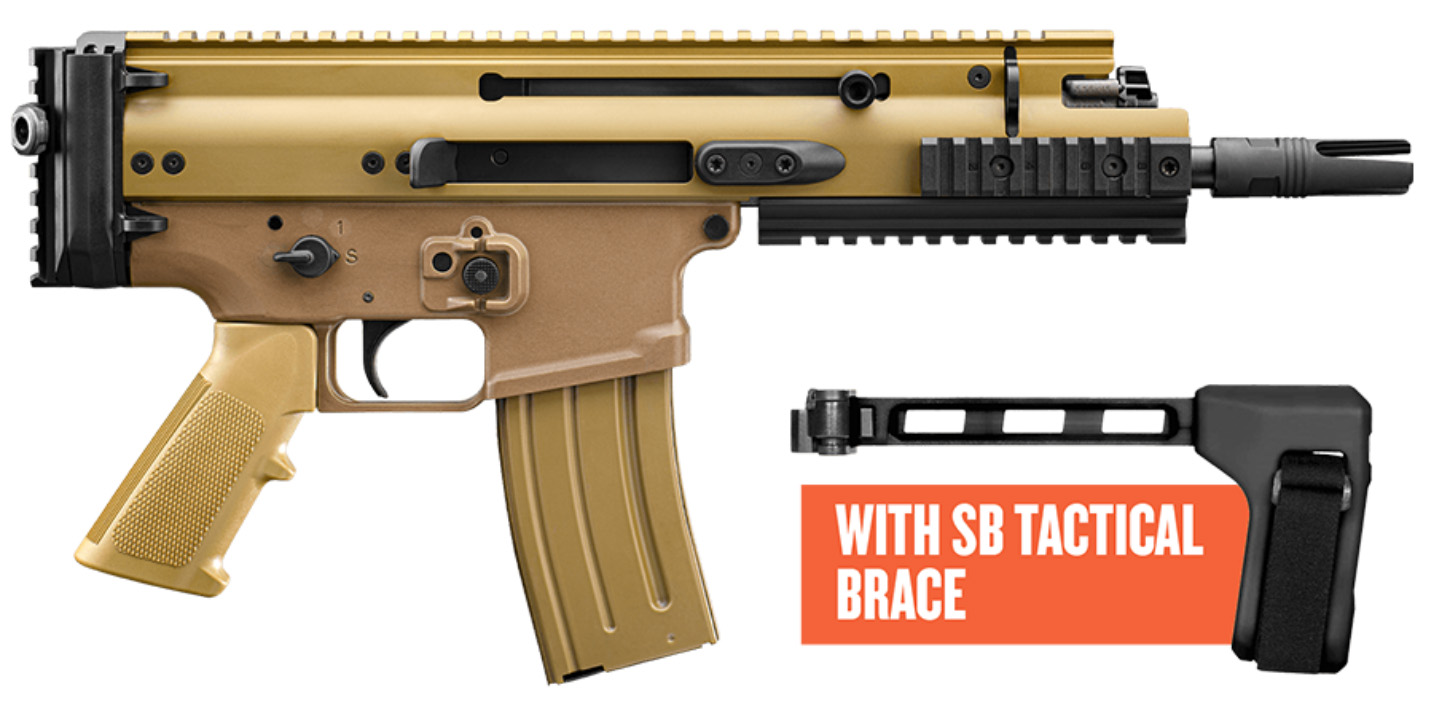 FN SCAR 15P 300BLK FDE 30+1 BRACE - No Credit Card Fees - Low, flat rate shipping